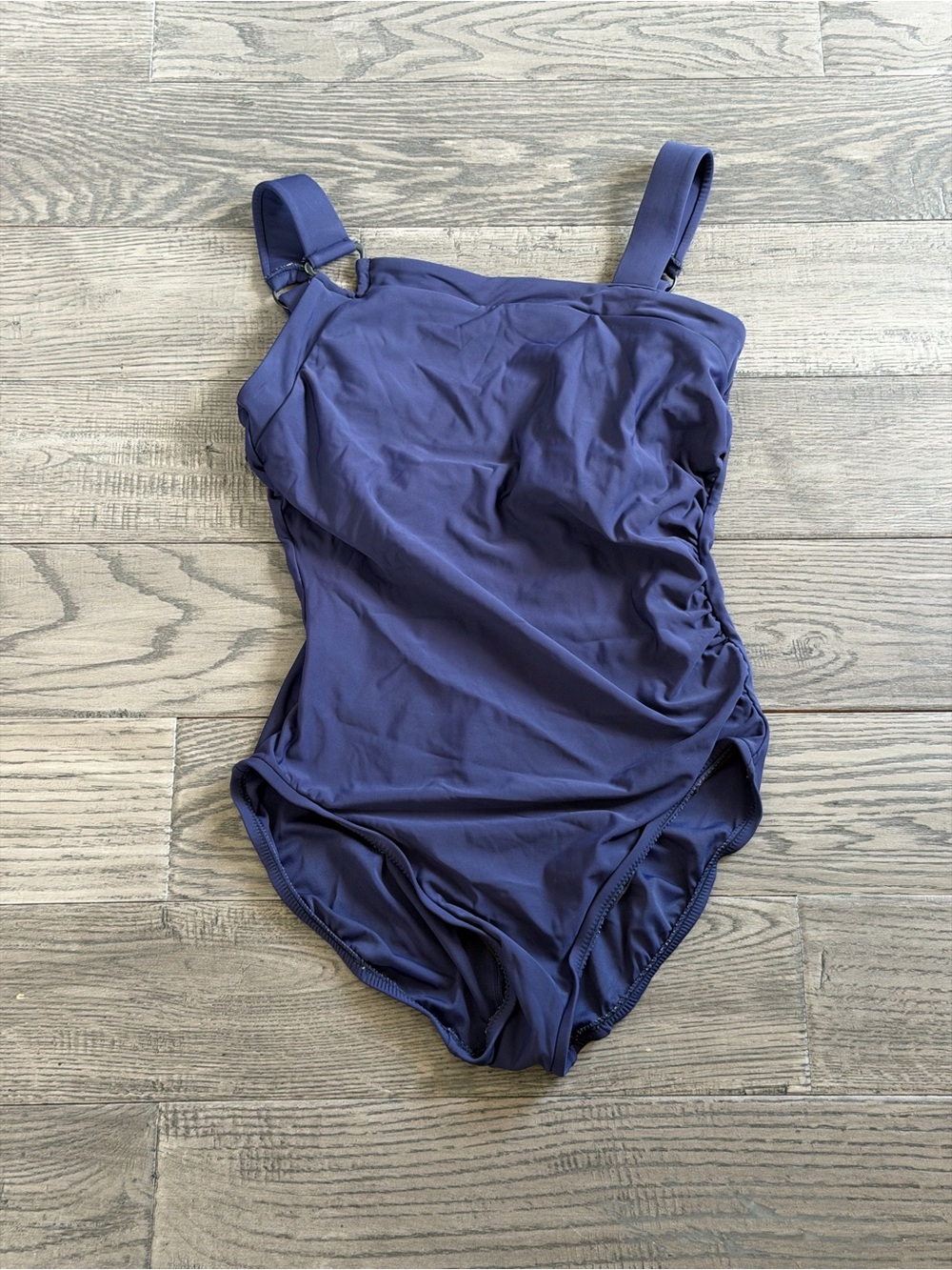 Navy Blue One Piece Swimsuit